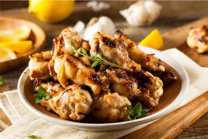 pollo al ajillo andaluz